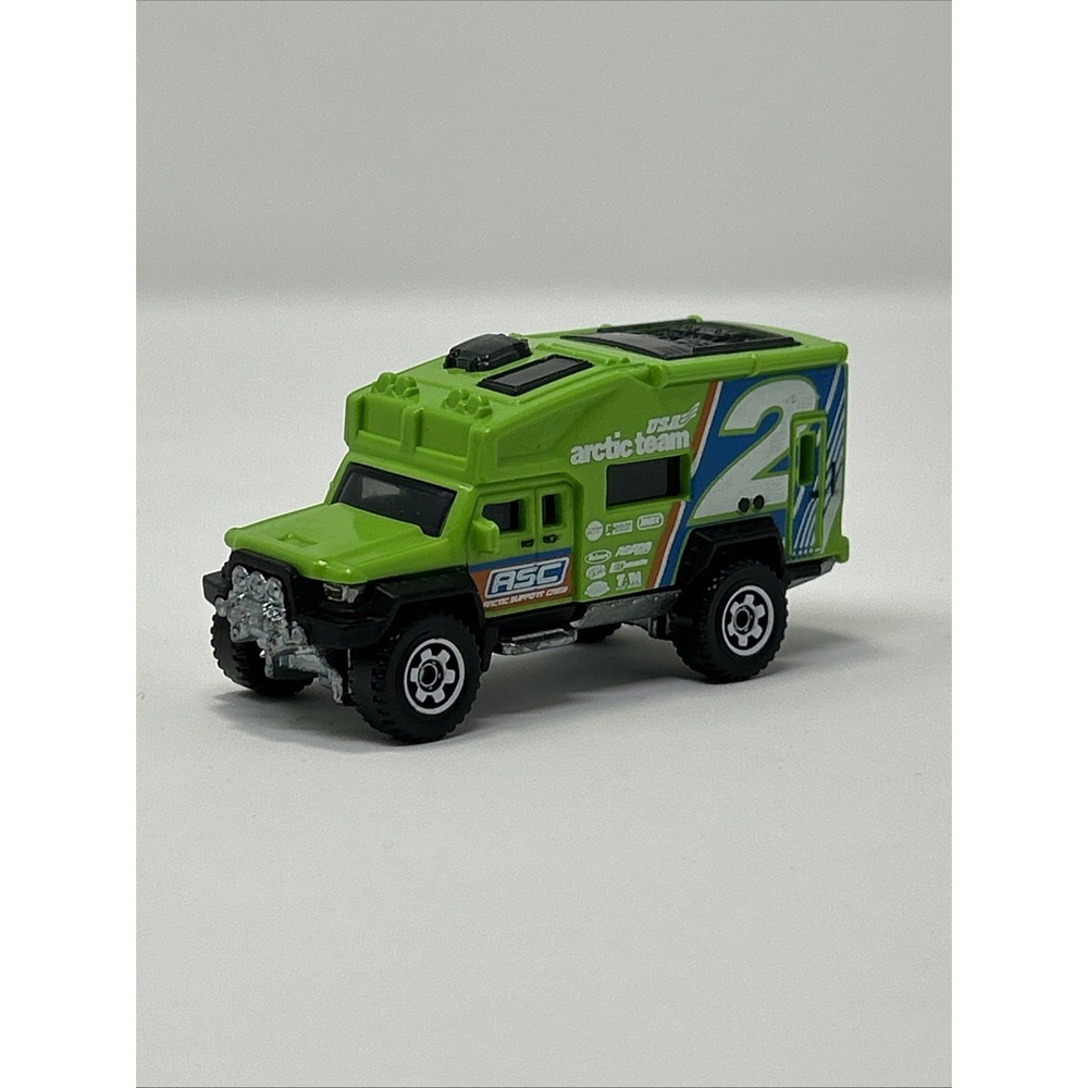 2011 Matchbox Green Road Tripper USA Arctic Team 2‎ Loose